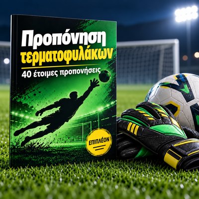 Προπόνηση τερματοφυλάκων: 40 έτοιμες προπονήσεις
